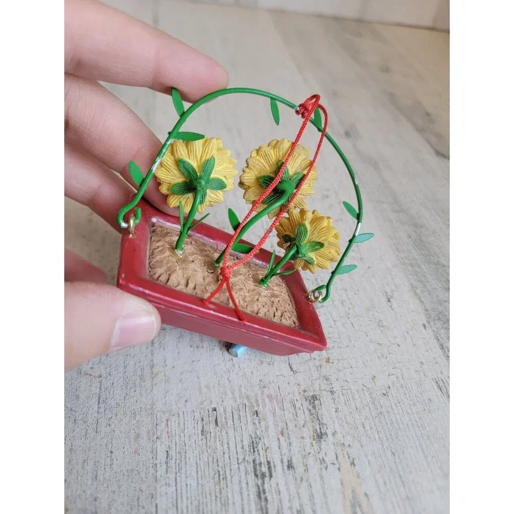 I dig gardening AS IS‎ unique sunflower ornament Xmas flower plant